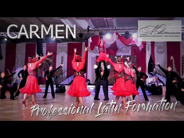 BYU Ballroom Dance I Latin Formation CARMEN I Millennium 2019