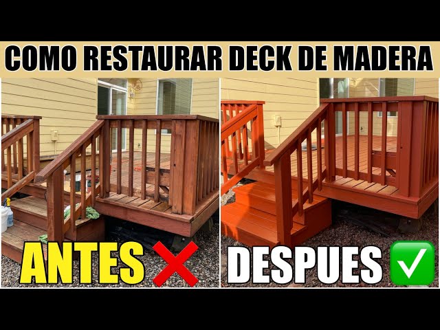 Cómo Pintar Un Deck De Madera Con Stain Y Sealer Usando Esprayadora Graco VSP 360 Pasó A Paso DIY