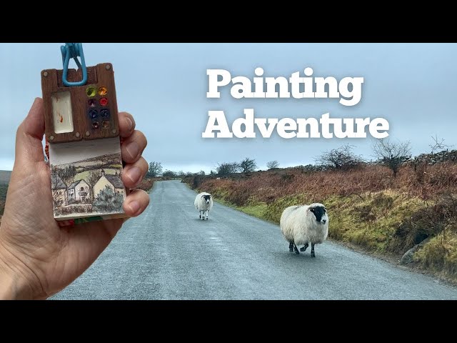 Plein Air PAINTING ADVENTURE in the MOORS