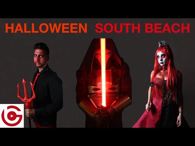 HALLOWEEN PHOTOGRAPHY PROJECT: SOUTH BEACH Photoshoot with the NIKON Z7