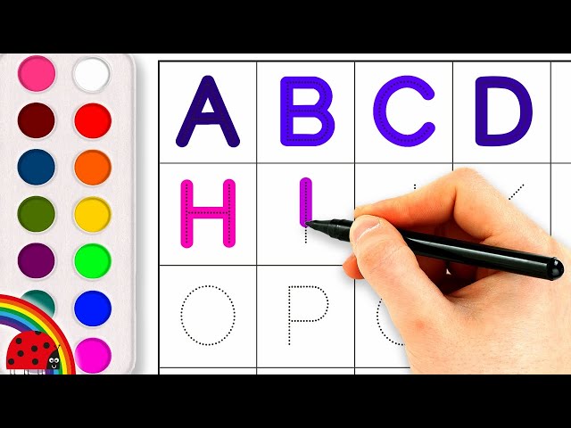 Learn the Letters of the English Alphabet from A to Z