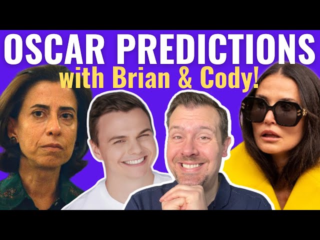 Early Oscar Winner Predictions 2025 with Brian & Cody!