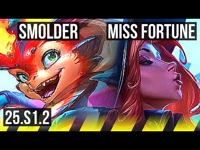 SMOLDER & Leona vs MISS FORTUNE & LeBlanc (ADC) | Dominating | KR Diamond | 25.S1.2