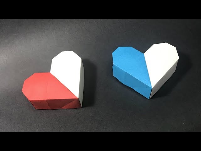 Origami Heart Gift Box / Christmas / Birthday