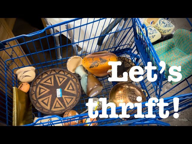 43 minutes of thrifting and a mini haul. Join us!