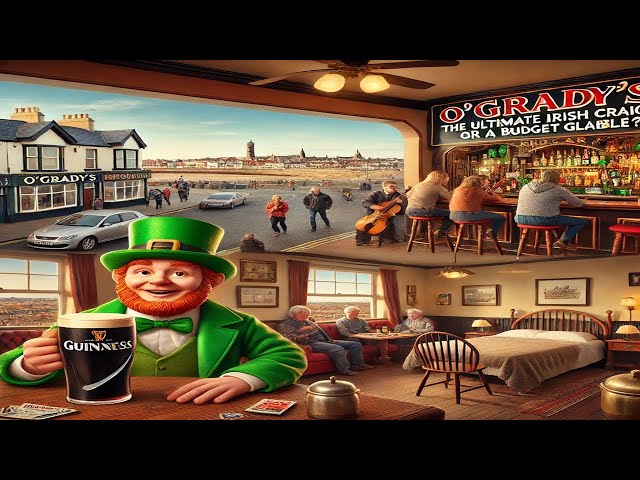 O’Grady’s Hotel & Bar, Redcar – A Leprechaun’s Budget Stay: Friendly, Short Beds & Grand Craic!