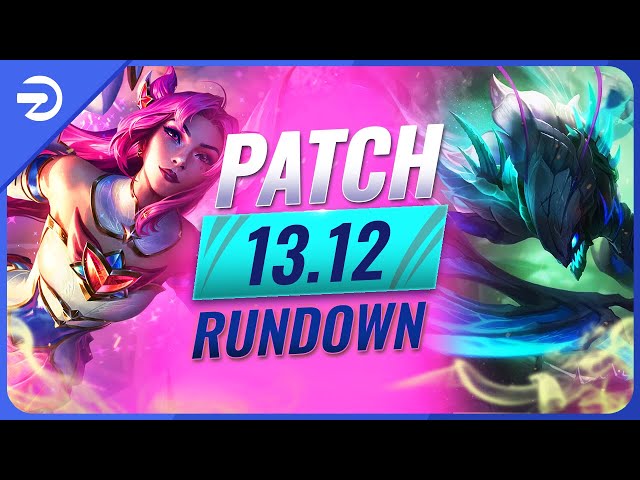 MASSIVE CHANGES: Patch 13.12 RUNDOWN - League of Legends Season 13