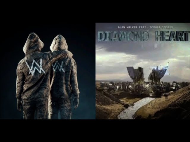 Diamond Heart x Hero (Mashup) __ Alan Walker, Sophia Somajo & Sasha Alex Sloan