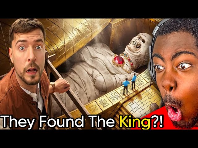 Mr Beast Explores The Pyramids To Find The King!