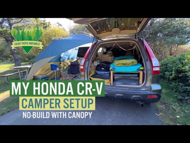 My Honda CRV Camper Setup