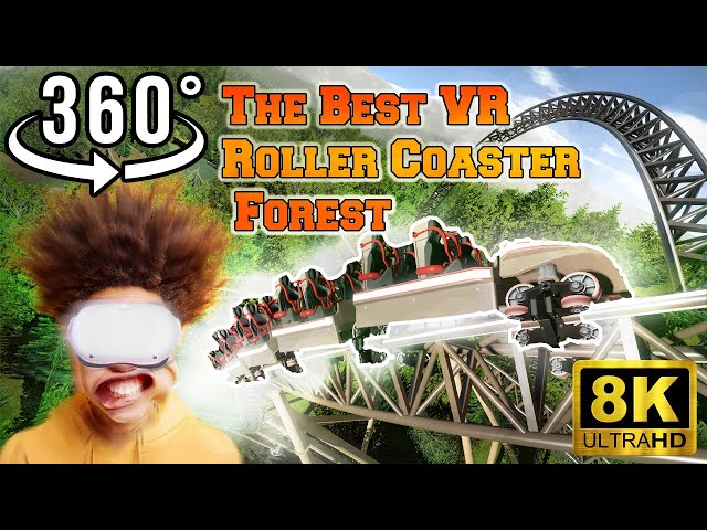 The best VR 360 ROLLER COASTER in Forest #360 #vr360 #360video #rollercoaster #vrecorder #vr