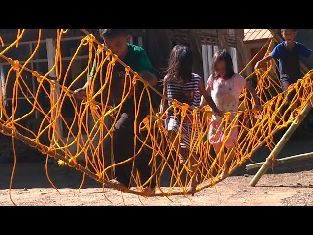 Monkey Bridge Crossing- OBSTACLE CHALLENGE (BSAES Adventurer Students 2020)