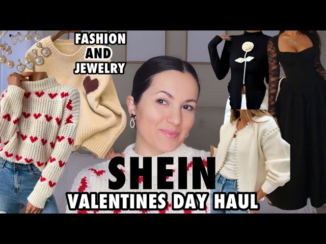 SHEIN VALENTINES DAY TRY ON HAUL 2025 | Cute & girly Outfit ideas 💖❤️💕✨