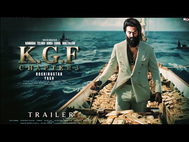 KGF Chapter 3 - Official Trailer | Yash | Prashanth Neel