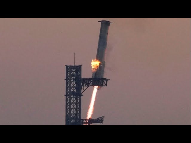 SpaceX - Starship Flight 5  - 360° View! - Launch to Catch from Isla Blanca - Sonic Boom @ 6:57