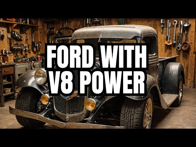 Unbelievable 1000HP Transformation! 1935 Ford Pick Up Coyote V8 Swap