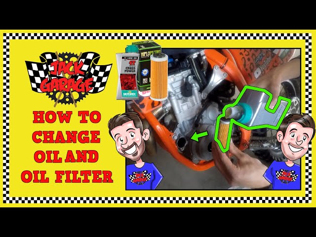 Tutorial How to change oil and oil filter KTM - Tutorial How to change oil and oil filter KTM