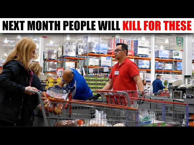 GROCERY CHAOS! These 8 Essentials Will Be IMPOSSIBLE to Find Before March 12, 2025