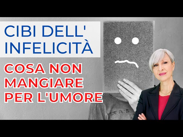 ANSIA, DEPRESSIONE, STRESS, RABBIA, CATTIVO UMORE? Elimina QUESTE 3 CATTIVE ABITUDINI a TAVOLA e ...