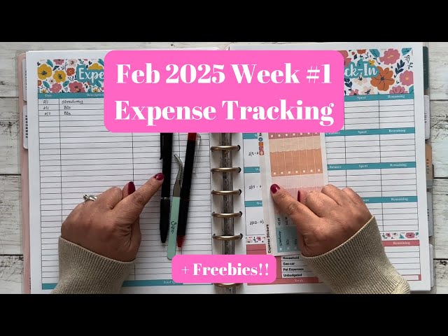 Feb 2025 Week 1 Expense Tracking ~ Track Expenses with me! #expensetracking  #february