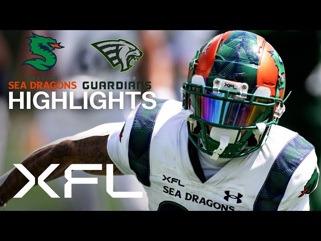 XFL: Seattle Sea Dragons vs. Orlando Guardians Full Game Highlights