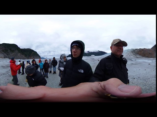 On Mendenhall Glacier (short clip)