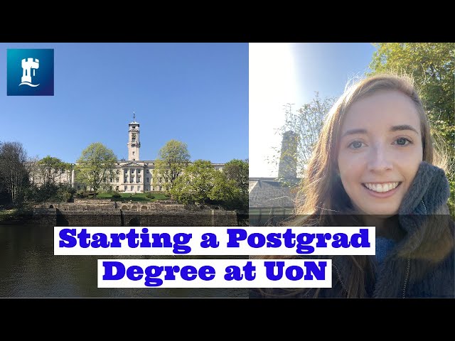 Tips for starting your postgraduate degree | University of Nottingham