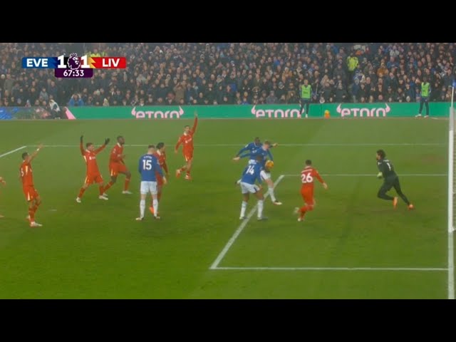 Jarrad Branthwaite Goal Disallowed 😥 | Everton vs Liverpool 2-2 | Highlights | PremierLeague 24/25