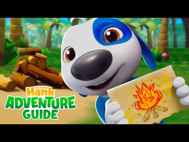 How To Make A Campfire 🔥⛺️ Talking Hank's Adventure Guide: Island Living