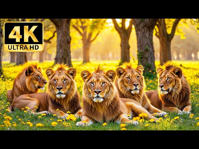 Planet Earth’s Wildlife 4K 🌿Relaxing Nature Scenes & Calming Piano Melodies