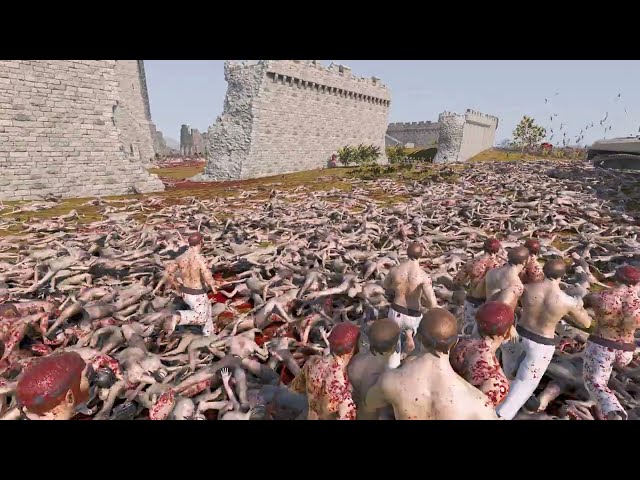 1000 Modern Soldiers Defend Fortress From 1. Million Zombies ORCS- UEBS 2