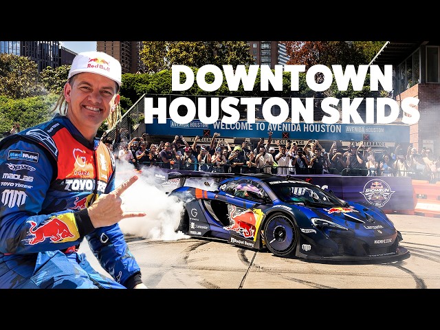 DRIFT ROTARY MCLAREN - Red Bull Houston Show Run - MADMAC