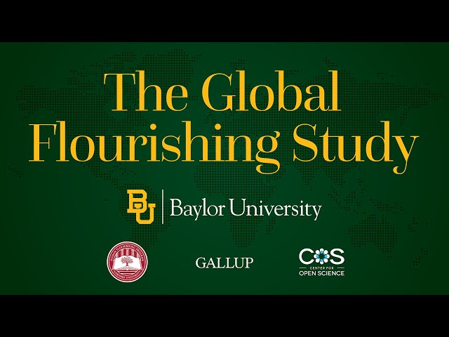 Global Flourishing Study Launch -- Oct. 29, 2021