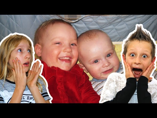 Reacting to Old Baby Videos!!!