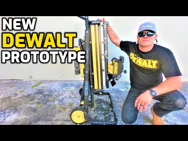 Dewalt Cordless 7" Tile Saw Prototype