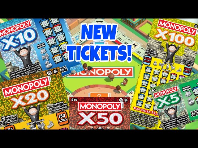 NEW MONOPOLY SCRATCH OFF TICKETS MD LOTTERY #scratchers #scratchofftickets