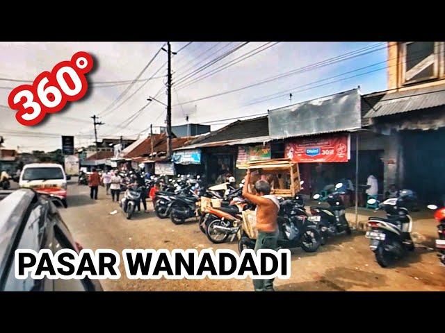 Pasar Wanadadi menuju Bondolharjo Punggelan Banjarnegara Video 360 Derajat