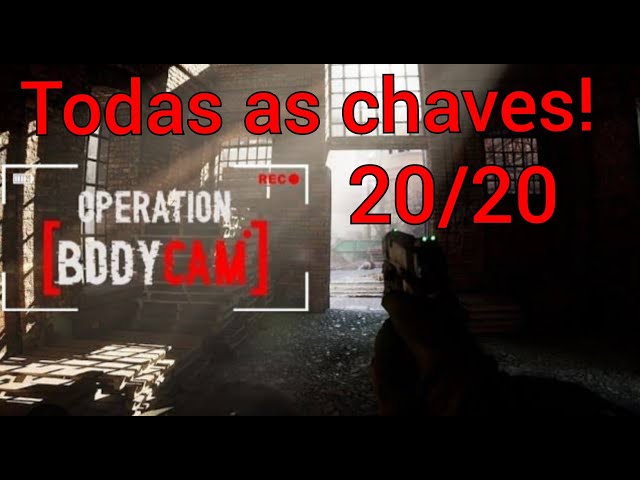 Operation Bodycam level 3 localização de todas as chaves!