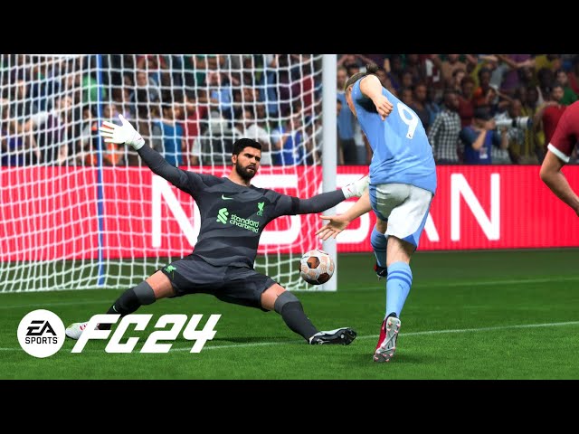 Manchester City vs Liverpool | Premier League #fc24 #ps5