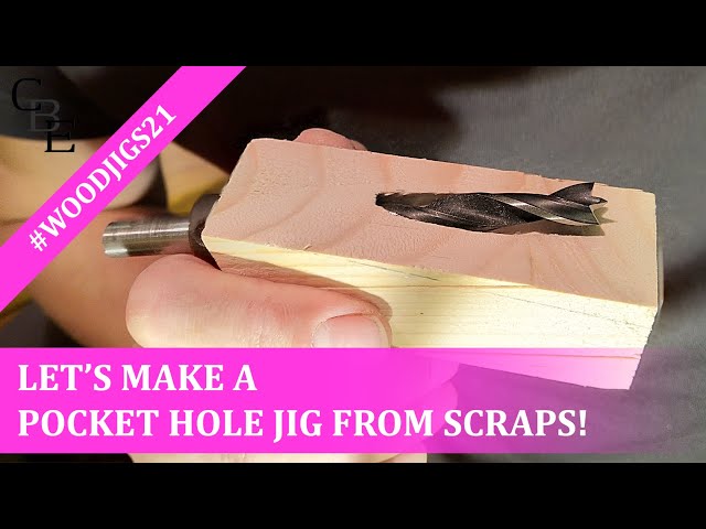 Let's make a pocket hole jig from scraps! #woodjigs21