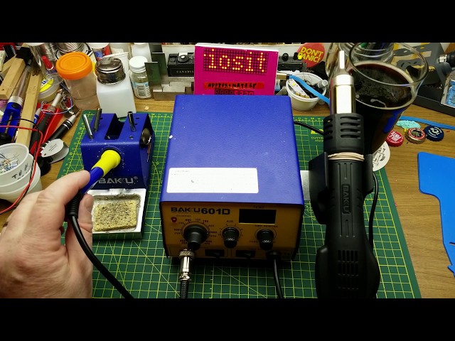 A closer look at my cheap soldering station (and some upgrades)