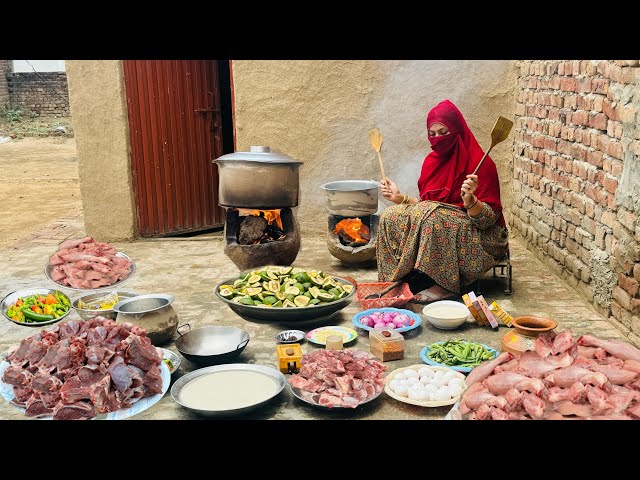 dewat vlog dewat menu dewat for 15 + person 👌village life desi khana tips