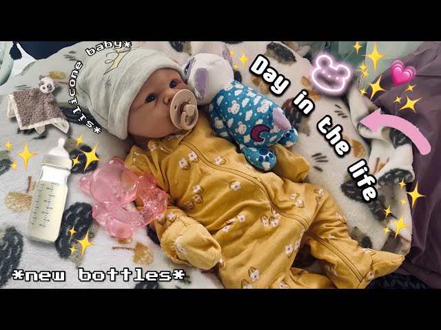 Silicone baby ⭐️Day In The Life⭐️|Roleplay|Reborns world