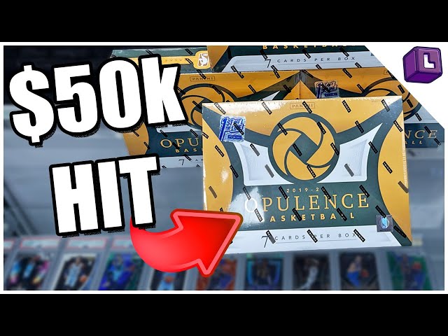 INCREDIBLE $50,000 PULL? Opening $12k Opulence FOTL Basketball