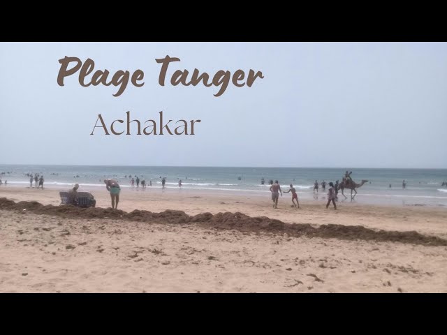 The shores of Morocco, live from Tangier Beach, the magician Ashkar, with all the information about