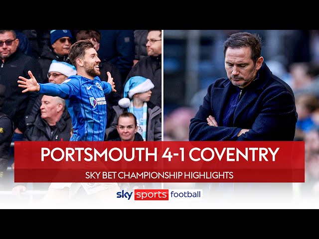 Lang scores FOUR as Pompey run riot! 🔥 | Portsmouth 4-1 Coventry | EFL Highlights