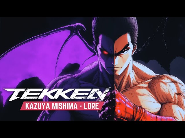 Tekken Anime Lore Series | Kazuya Mishima | King of Iron Fist Tournament 1