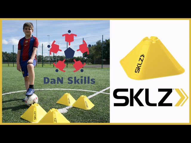 SKLZ FOOTBALL/SOCCER PRO TRAINING CONE 6"- REVIEW AND DRILLS