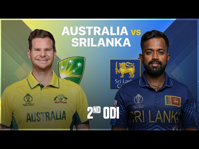 🔴 Live: Sri lanka Vs Australia Live, 2nd ODI | SL Vs AUS Live Match Today | Live Cricket Match Today