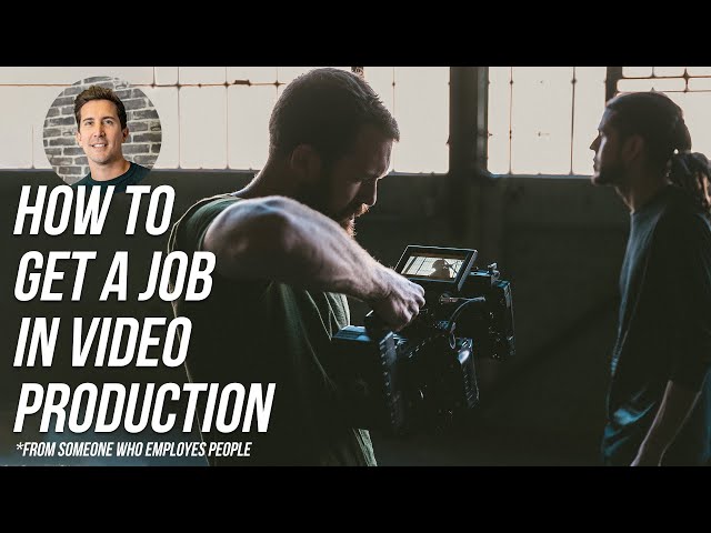 HOW to GET a JOB in VIDEO production | TIPS WHEN APPLYING | From someone who hires Videographers